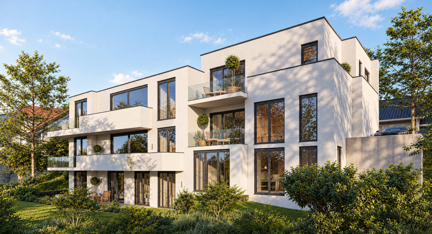 Panorama Projekt Gorxheimertal – Architekturvisualisierung